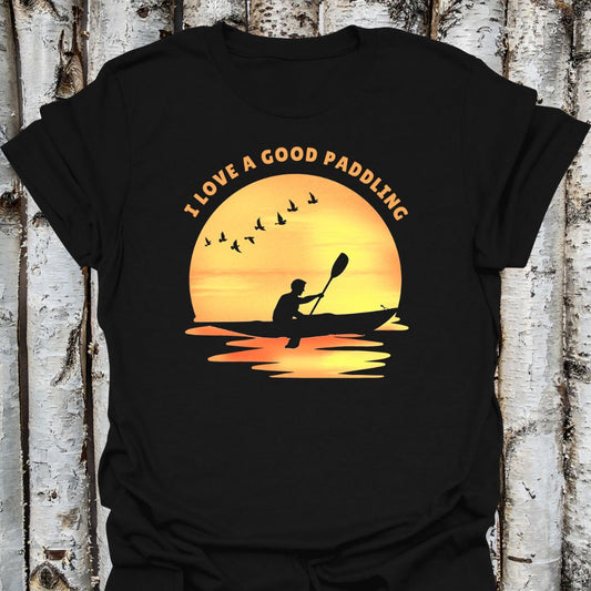 Love a Good  Paddling Unisex Tee, Kayaker Shirt