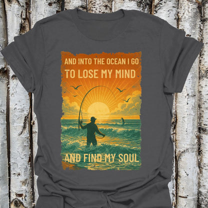 Find Your Soul in the Ocean  Fishing T-shirt