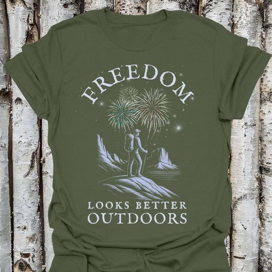 Freedom  Looks Better Tshirt